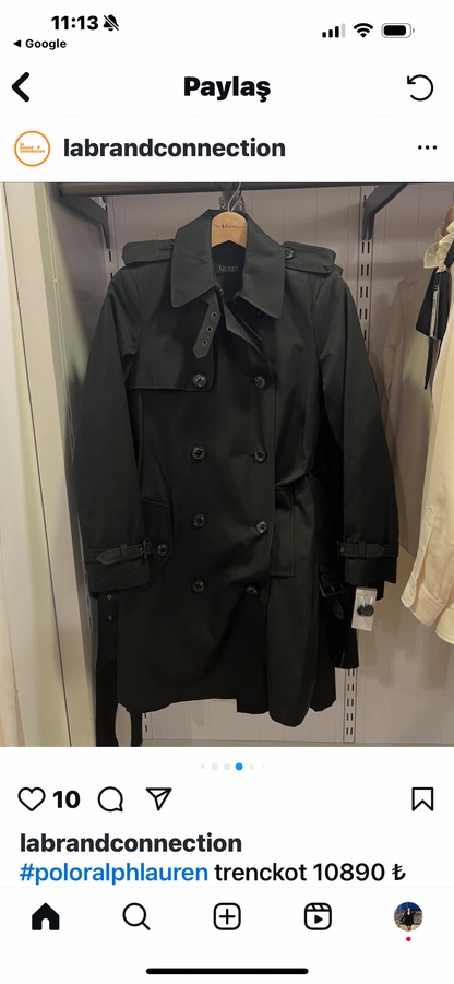 Ralph lauren trench coat