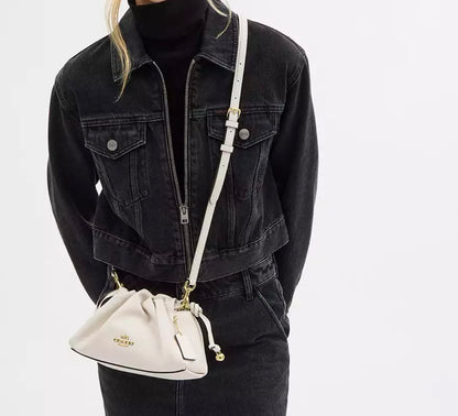 Faye Shoulder Bag With Ruching Renkler➡️