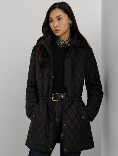 Women's Hooded Quilted Coat