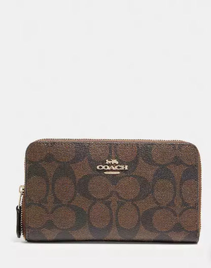 Medium Id Zip Wallet In Signature Canvas