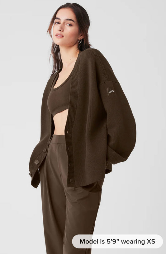 Alo Scholar Cardigan Sweater