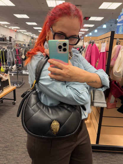 Kensington Puff quilted/siyah