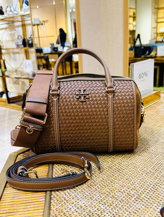 Thea Woven satchel