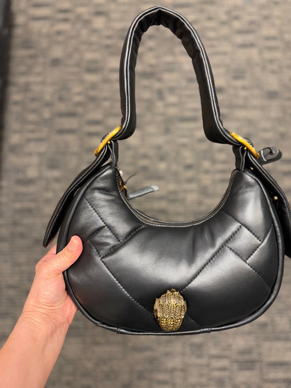 Kensington Puff quilted/siyah