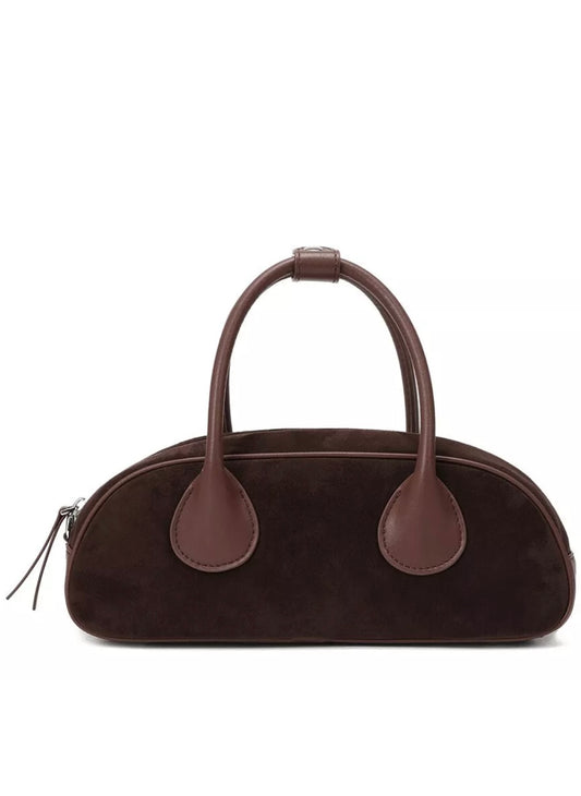 Tiffany & Fred Paris Suede & Leather Satchel RENKLER➡️