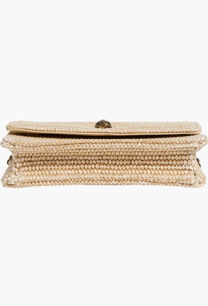 Kurt Geiger extra mini shore ditch crossbody / Beige