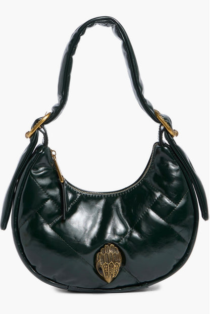 Kurt Geiger small kensington puff hobo bag/ Yeşil