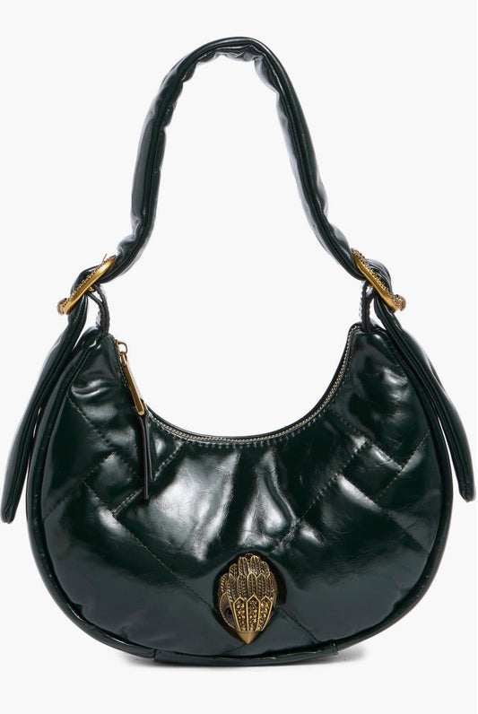Kurt Geiger small kensington puff hobo bag/ Yeşil