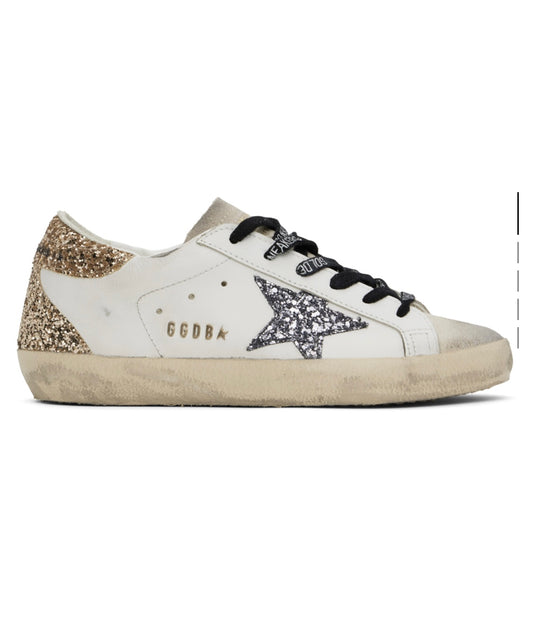 White& Beige super star classic