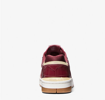 Rebel Leather Sneaker/Deep Red/Michael Kors