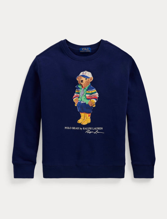 Polo ayıcıklı sweatshirt genç bölümü erkek