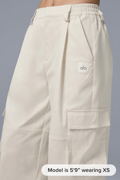 High-Waist Night Out Cargo Trouser
