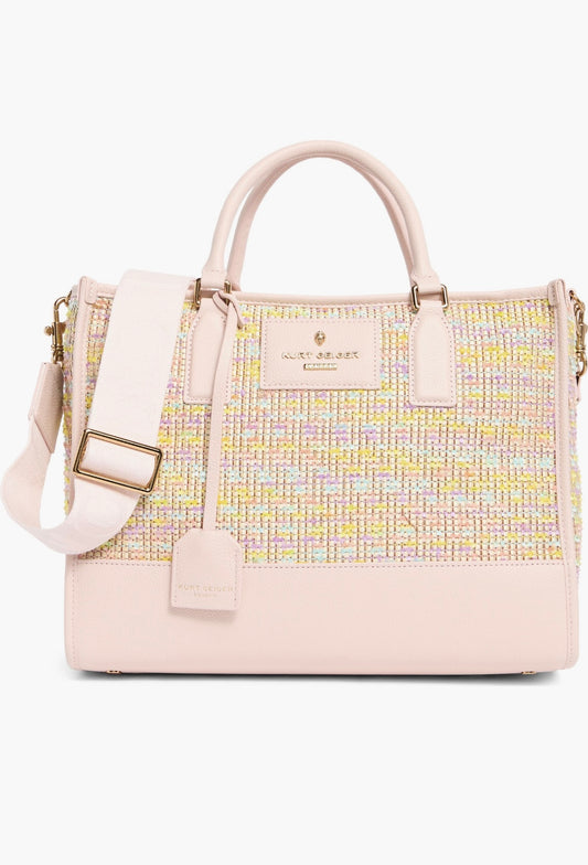 Kurt Geiger hasır tote bag