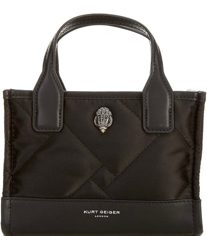 Micro Recycled Nylon Square Shopper Tote Bag