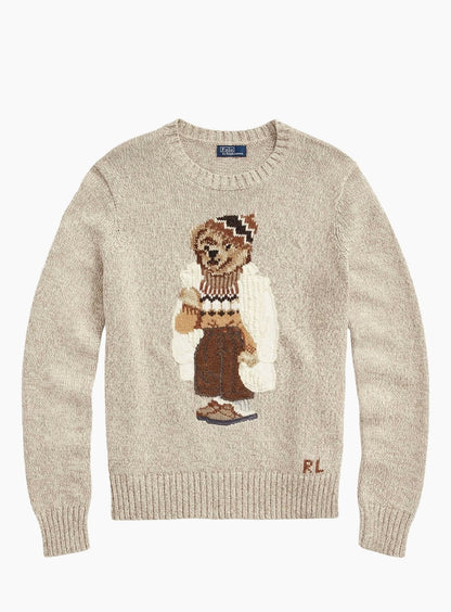 Ralph lauren ayıcıklı koton kazak