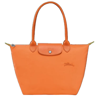 LE PLIAGE GREEN M TOTE BAG ORANGE