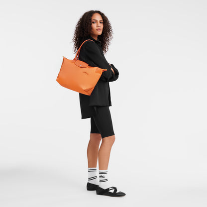 LE PLIAGE GREEN M TOTE BAG ORANGE
