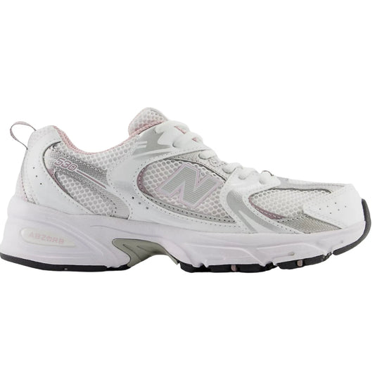 530 Big Kid White Century Pink