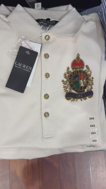 Ralph Lauren boncuk armalı Tshirt renkler➡️