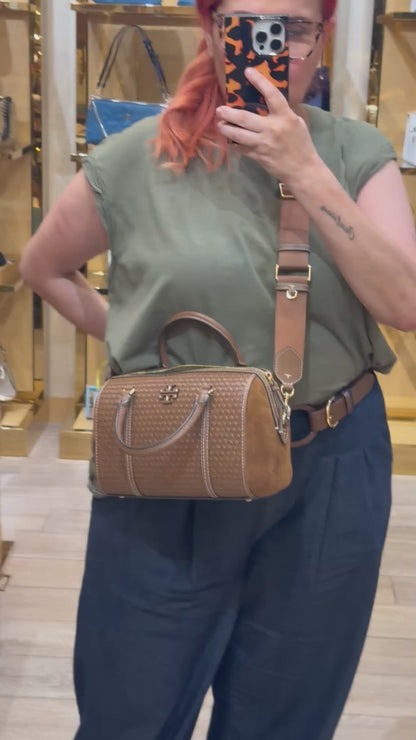 Thea Woven satchel