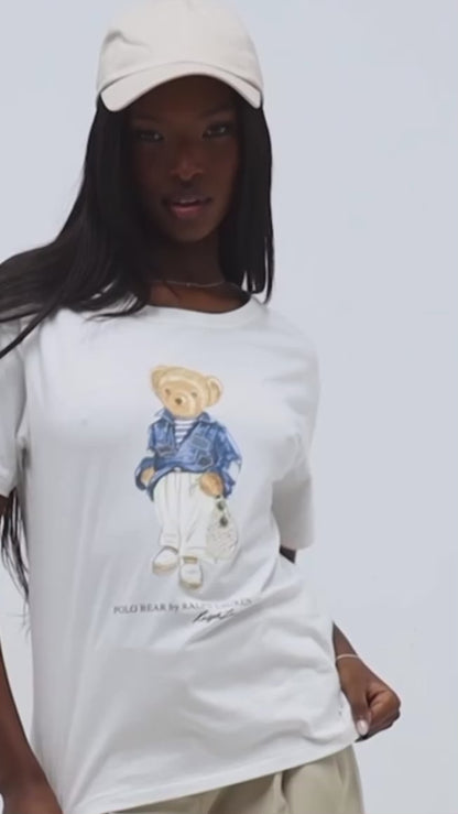 Ayıcıklı bayan tshirt