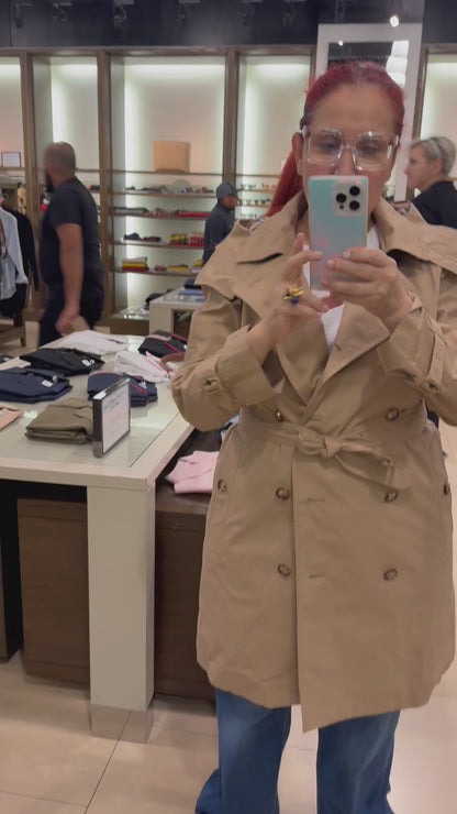 Kapüşonlu Bayan Trench Coat RENKLER➡️