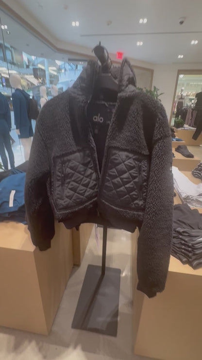 Sherpa Edge bomber jacket